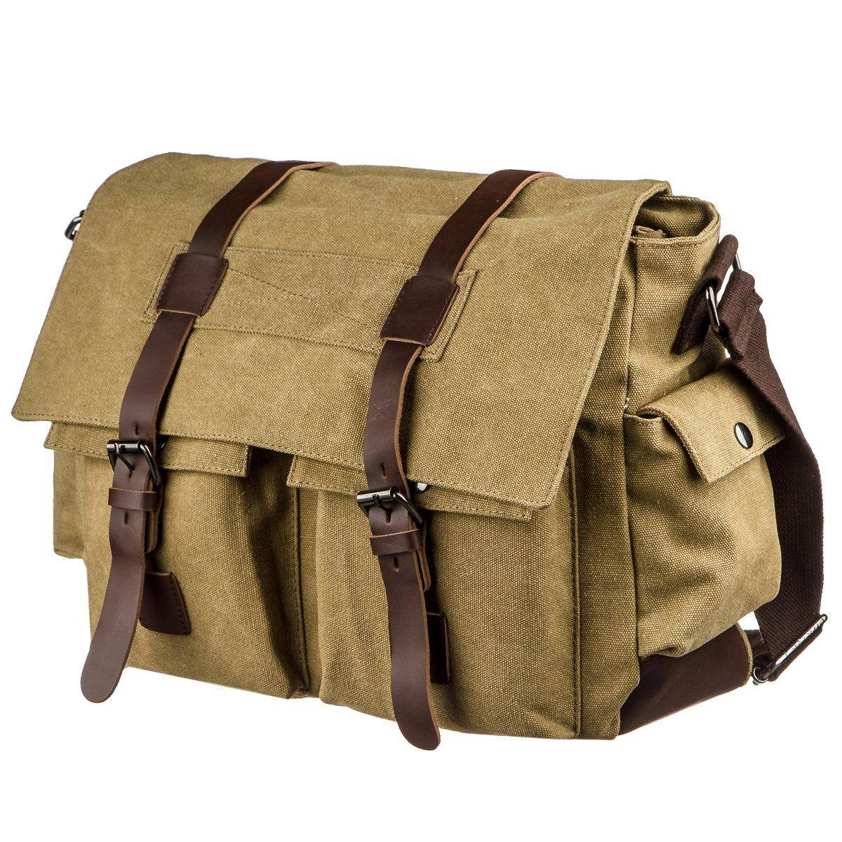 

Сумка на плечо текстильная Vintage 20149 Песочная Кожаные мужские сумки Сумка на плече текстильна Vintage, Песочный