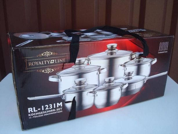

Набор посуды Royalty Line RL-1231 M 12 предметов,