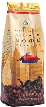 

Кофе Манхэттен Арабика натуральный жареный в зернах 250 грамм
