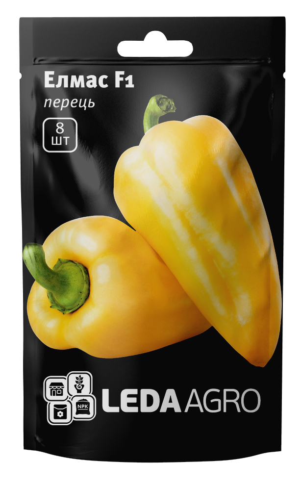 

Семена Перец Елмас F1 8шт LEDAAGRO