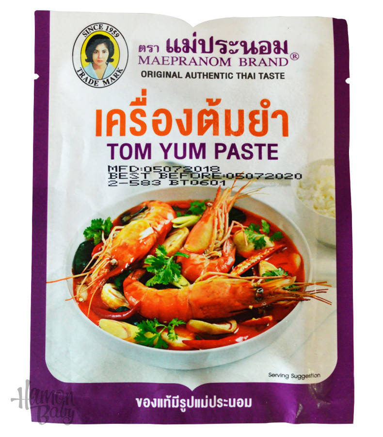 

Паста для приготовления супа Том Ям, 50 г, ТМ Maepranom, Таиланд