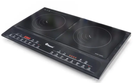 

Плита индукционная, 4000 Вт на 2 конфорки настольная Domotec MS-5863