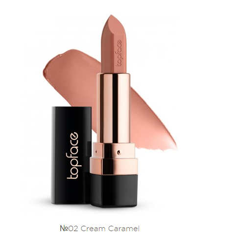 

Кремовая помада для губ TopFace Instyle Creamy PT-156 02 Cream Caramel