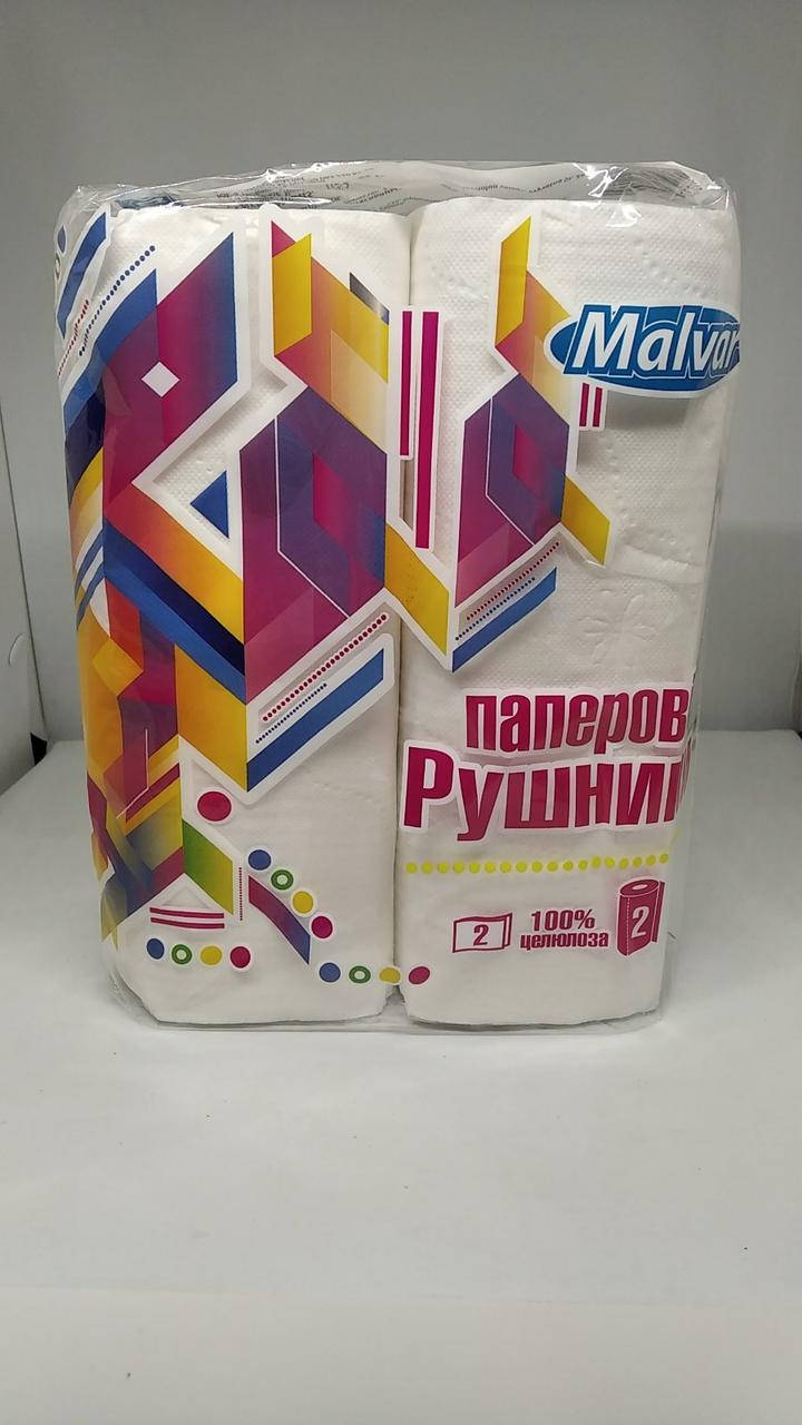 

Полотенце бумажный "Malvar" Абстракция 2 слоя (2шт. / Уп) 12уп. \ Ок. 100% целлюлоза