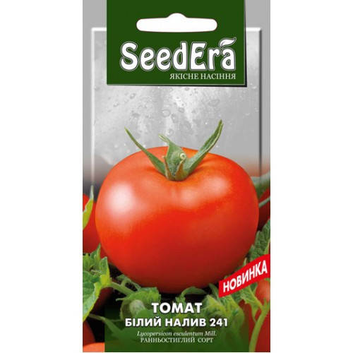 

Семена Томат детерминантный Белый налив 0,2 грамма SeedEra