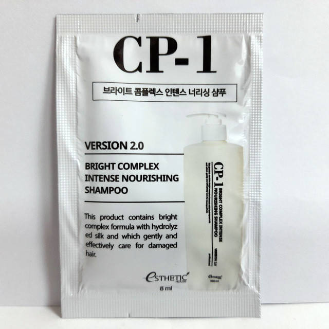 

Шампунь для волос Esthetic House CP-1 Bright Complex Intense Nourishing протеиновый 8 мл