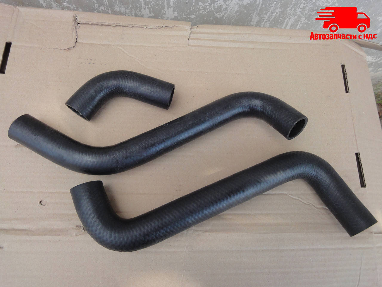 

Патрубок радиатора ВАЗ-1111 ОКА (3 шт.) (ДК) DK-1405