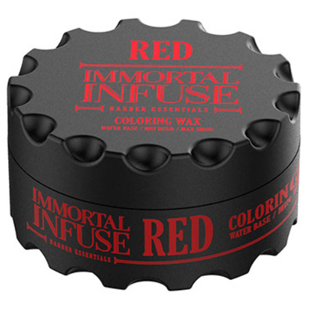 

ЧЕРВОНИЙ КОЛЬОРОВИЙ ВІСК ДЛЯ ВОЛОССЯ IMMORTAL "RED COLORING WAX" (100 ml)