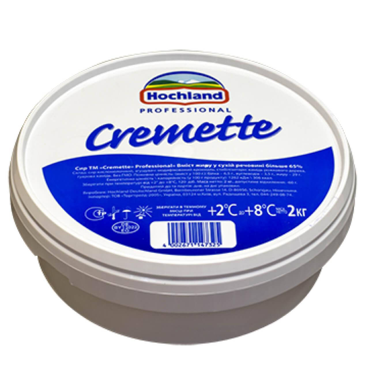 

Сыр Креметте ТМ Hochland 2кг