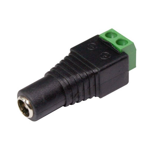 

Гнездо питания разъем с клеммной колодкой под винт DC-F (D 5,5x2,1мм), Черный