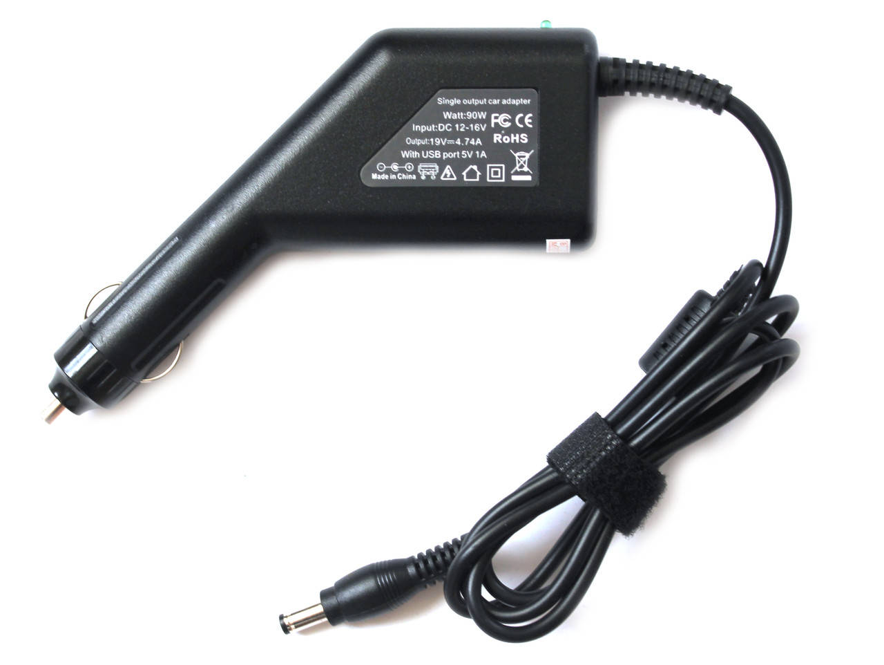 

Автомобильное зарядное устройство для ноутбука Asus 19v 4.74A 5.5*2.5