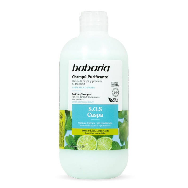 

Шампунь для волос против перхоти Babaria S.O.S Caspa Shampoo 500 мл Испания