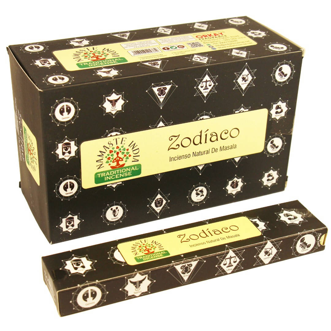 

Благовоние (ароматические палочки масала) Зодиак - Zodiac, Orkay 15 грамм