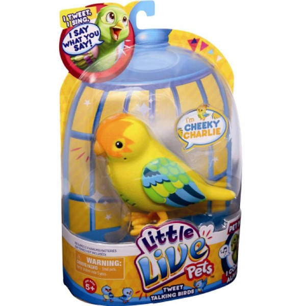

Little Live Pets интерактивная птичка Чарли от Moose примята упаковка