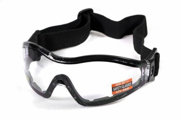 

Очки защитные с уплотнителем Global Vision Z-33 (clear) прозрачные