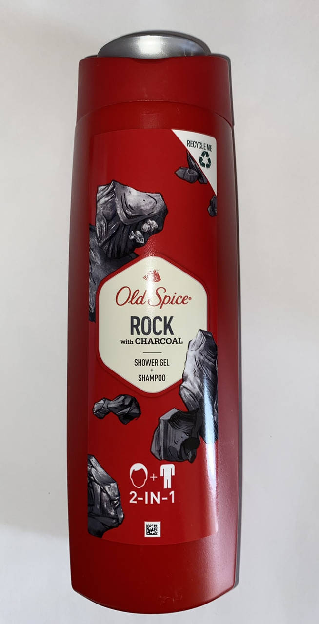 

Шампунь та Гель для душа 2 в 1 Old Spice Rock with Charcoal 400 мл.