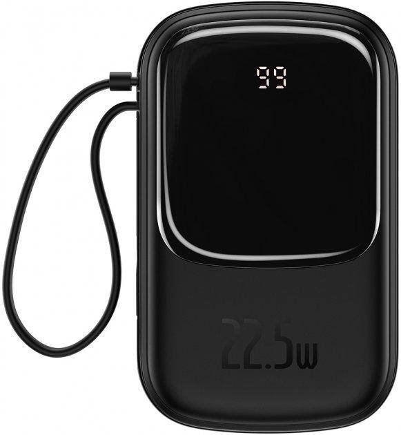 

Портативная батарея Power Bank Baseus Q Pow 20000mAh 22.5W Black (PPQD-I01)