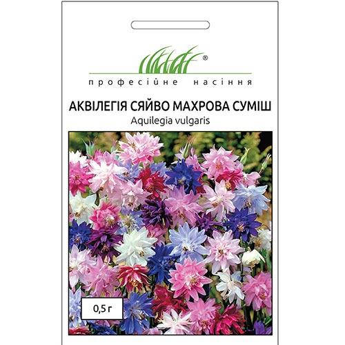 

Аквілегія сяйво махрова суміш 0,5 гр Професійне насіння Нидерланды