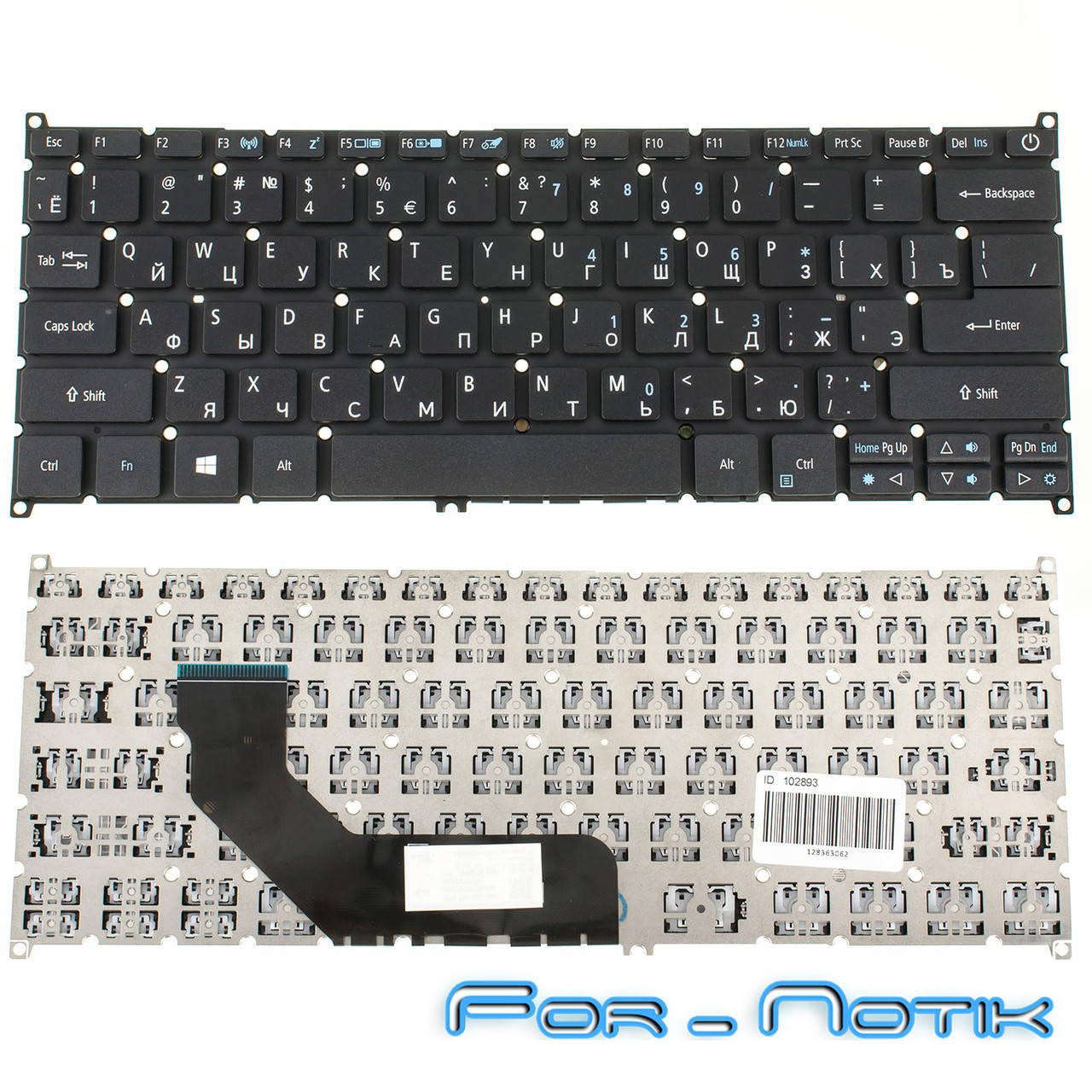 

Клавиатура Acer Aspire SF314-52 Acer SF514-51 SP514-52 Swift SF514-52T