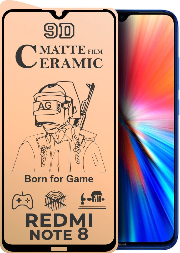 

Защитная пленка керамическая Ceramic Xiaomi Redmi Note 8 (матовая) (Сяоми Ксиаоми Редми Ноут Ноте 8)