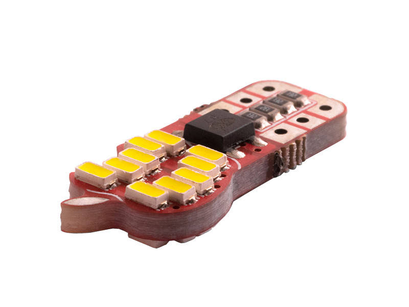 

Светодиодная автолампа T10 W5W с обманкой 12В SMD3014-20led белый