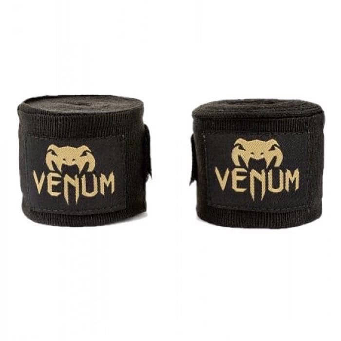 

Оригинальные Бинты Venum Boxing Handwraps (2.5М) - Black/Gold