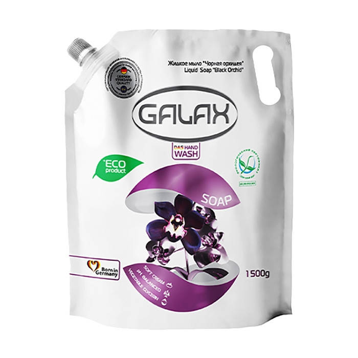 

Galax Рідке мило Чорна Орхідея 1,5л (Doypack) 721686