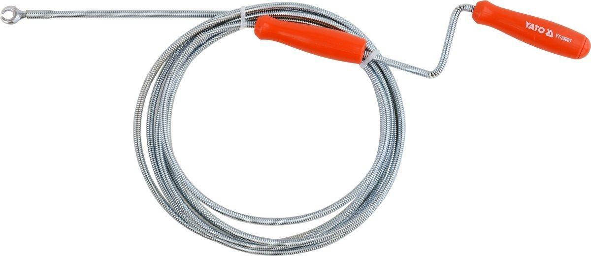 

Трос Сантехнический YATO d(5)мм х L(3.0)м Для Чистки Канализации
