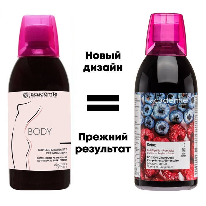 

Academie Напиток Детокс-Дренаж,500 мл