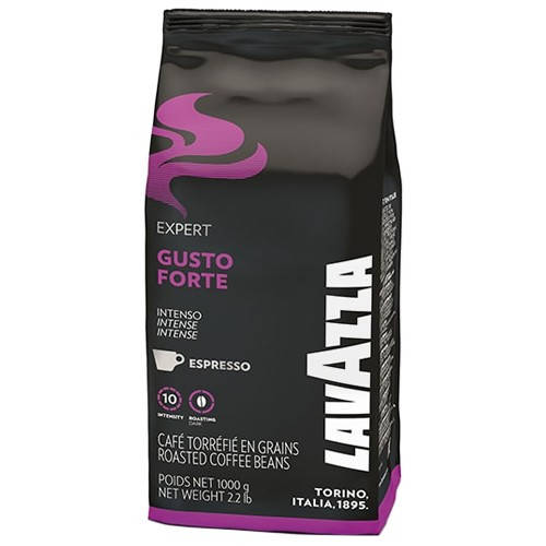 

Кофе в зернах Lavazza Gusto Forte 100% Робуста 1кг. Лавацца Оригинал. Италия