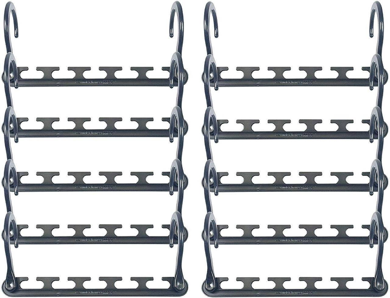 

Вешалка для одежды 10 в 1 Wonder Hanger Max 6728, Черный