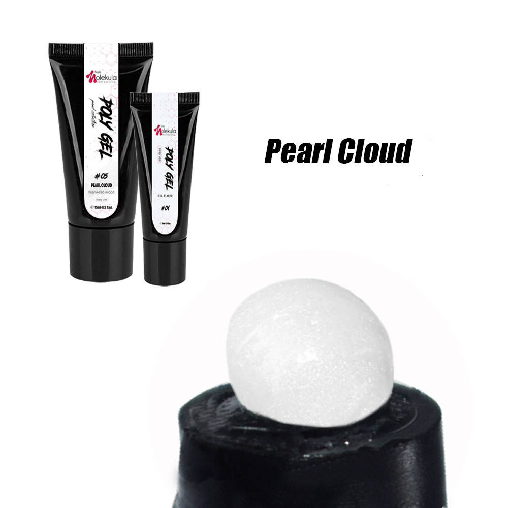 

Акрил-гель для ногтей Molekula Nails №05 Pearl Cloud 15 мл (16737Gu)