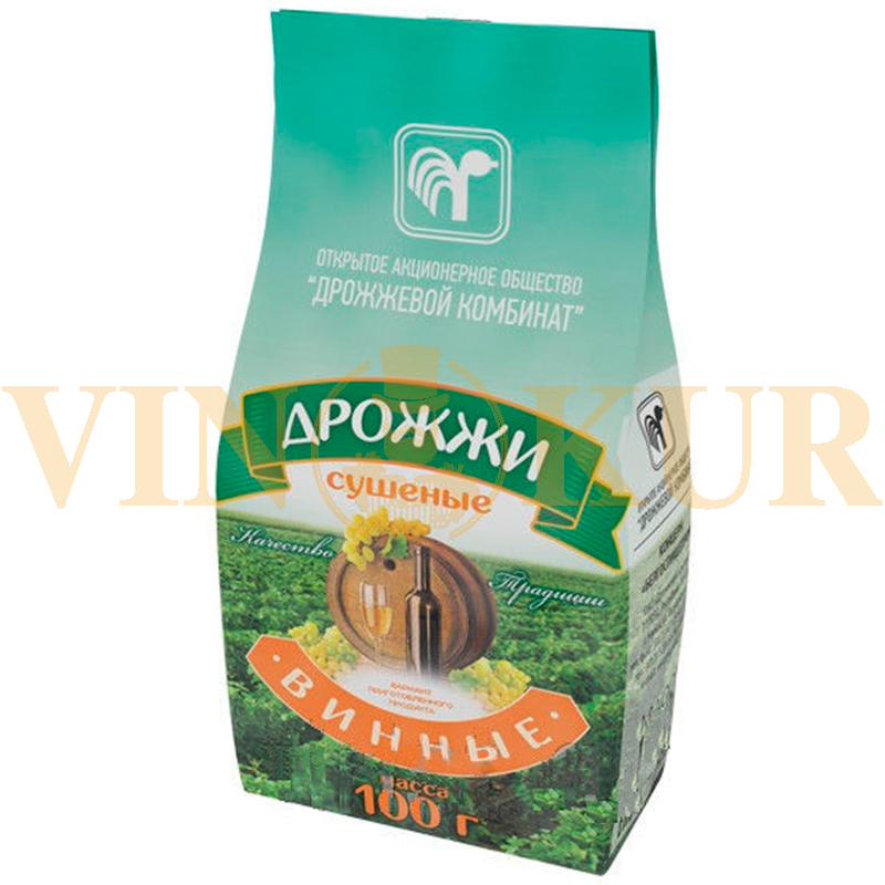 

Белорусские винные дрожжи 100 г