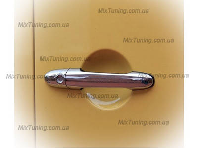 

Накладки на ручки Volkswagen Crafter (фольксваген крафтер), нерж. 4 шт CARMOS