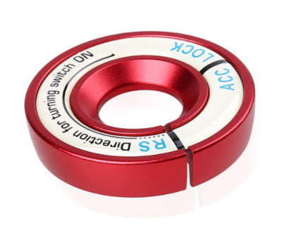 

Подсветка замка зажигания, металлическая вставка. Красная