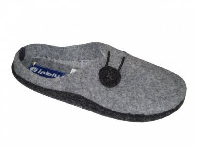 

Тапочки комнатные женские Inblu P2-3X(018), Серый