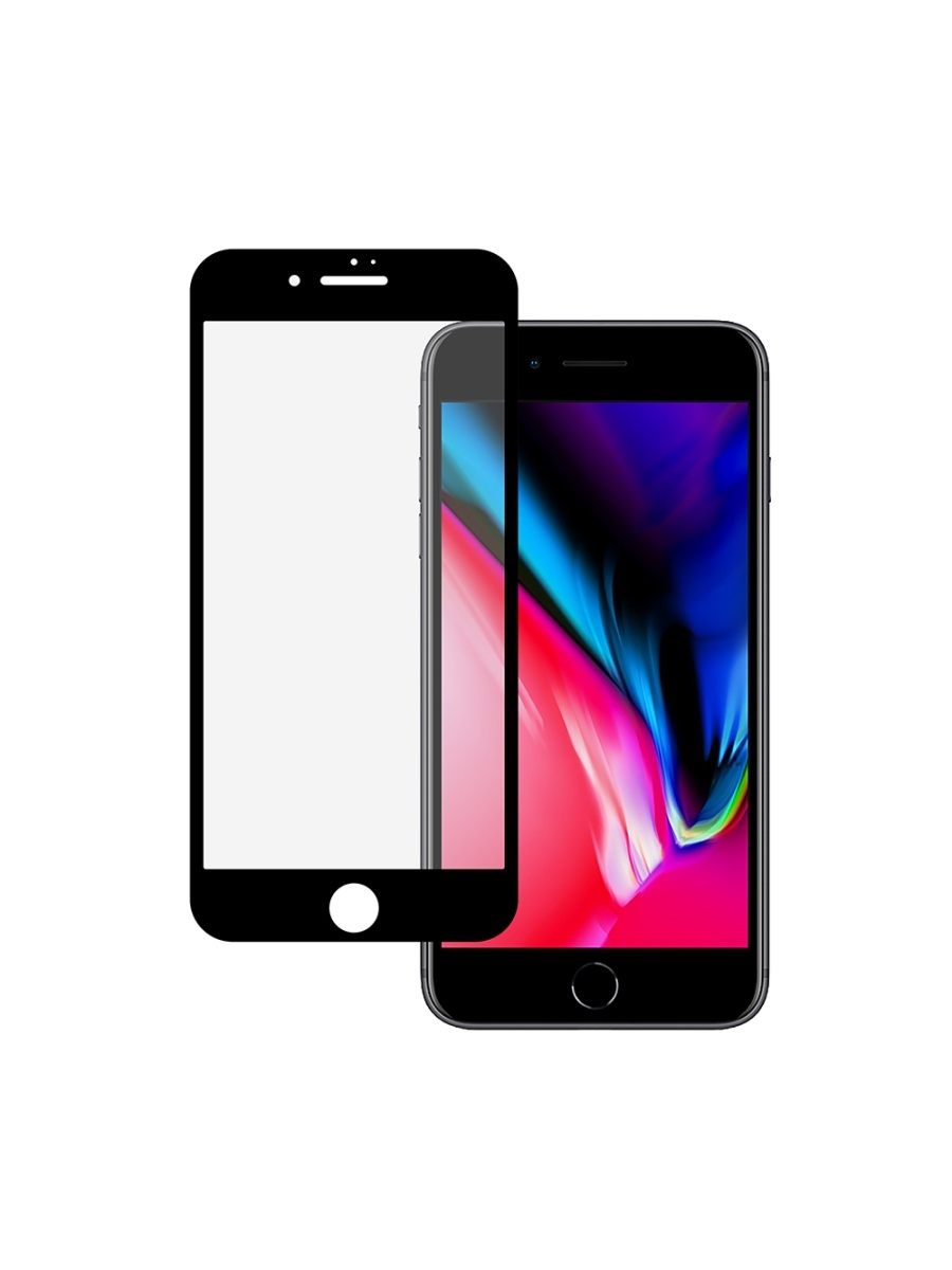 

Защитное стекло для телефона IPhone 7 Plus / стекло защитное на айфон 7 плюс / 3D стекло для iphone 7 plus, Черный
