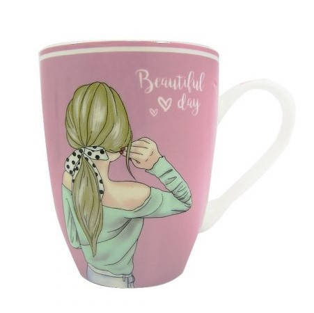 

Чашка Vittora современная девушка 340мл VT-C-118340