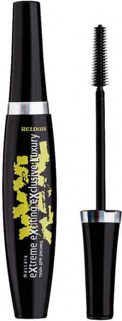 

Тушь для ресниц Relouis XXXL Extreme Exciting Exclusive Luxur Black 12 г, Черный