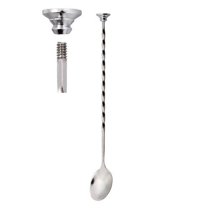 

Ложка барная Empire с сеяным мадлером 280 мм. 7094