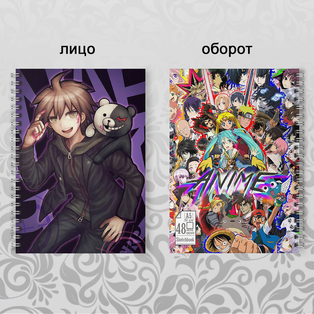 

Скетчбук Аниме Danganronpa 008