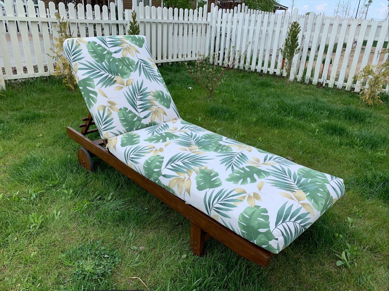 

Матрас на шезлонг Кедр на Ливане Fern серия Elit 190x60x11 см Папоротник (1104)