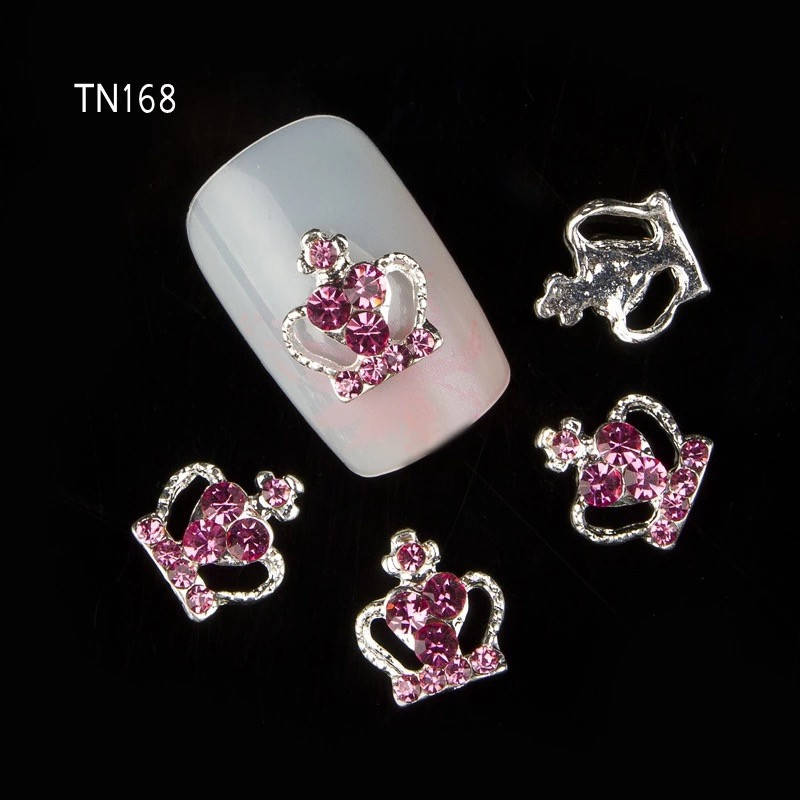 

3D Металлический декор "Корона" Размер 10х11мм *1шт