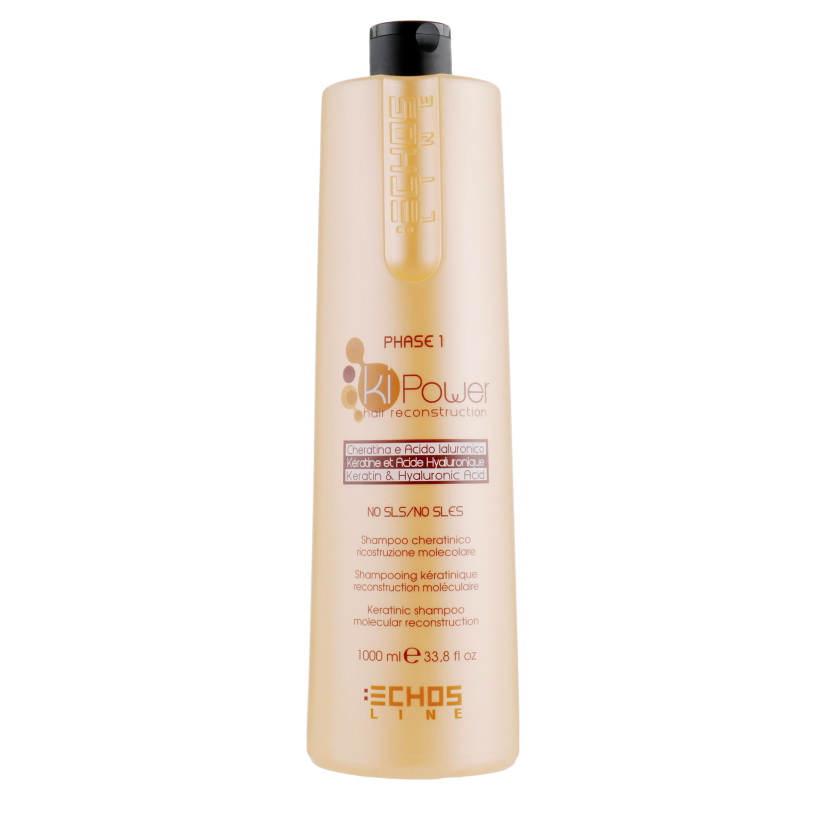 

Шампунь для молекулярного восстановления Echosline Ki Power 1литр Экослайн