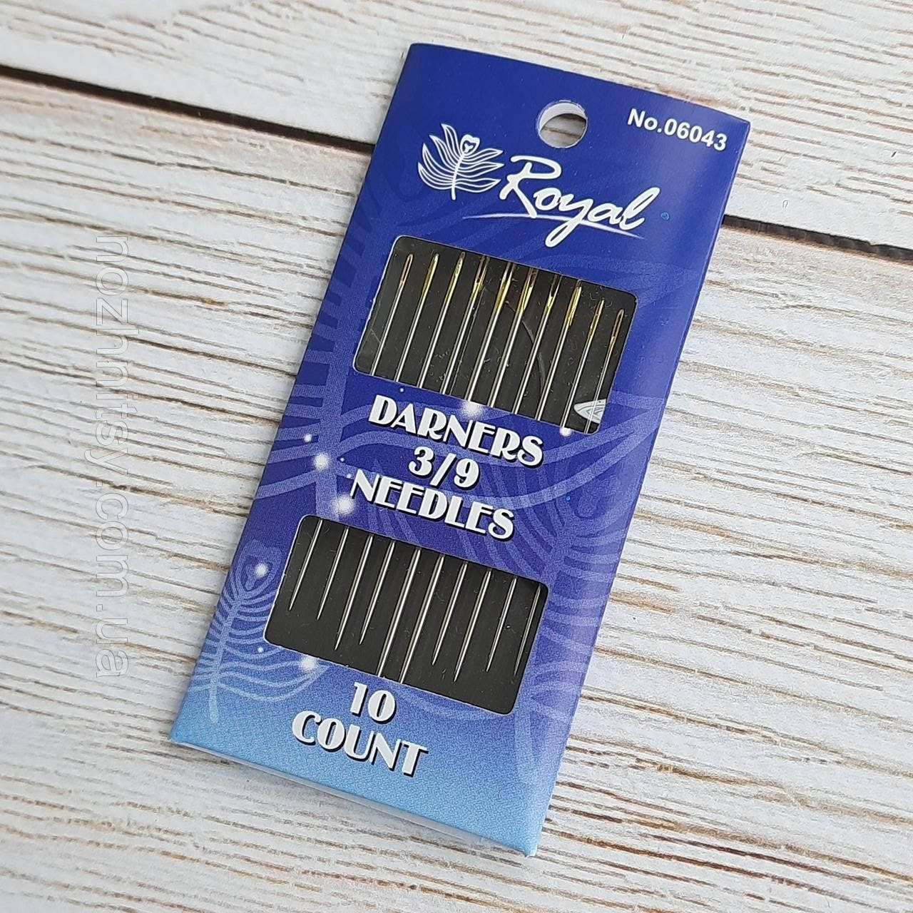 

Набір голок для ручного шиття Royal ассорті 10 штук