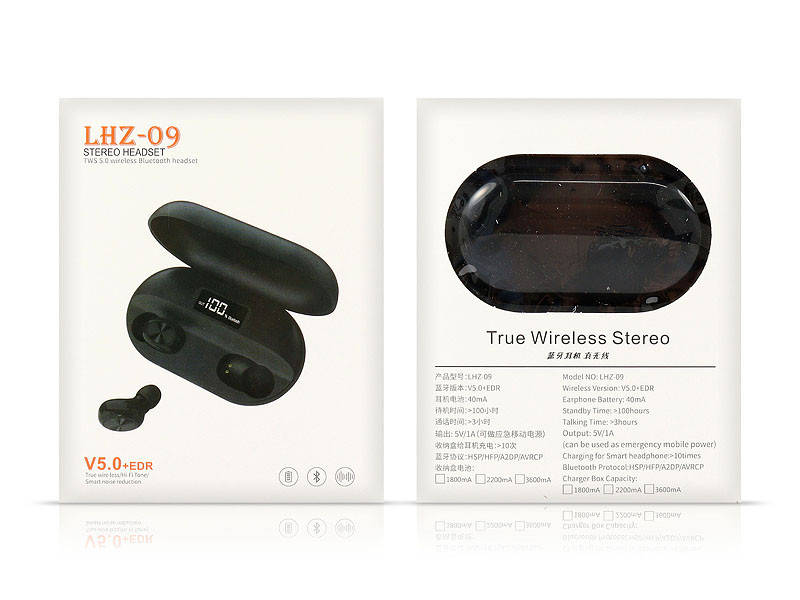 

Гарнитура Double с кейсом Bluetooth LHZ-09 100шт 9721