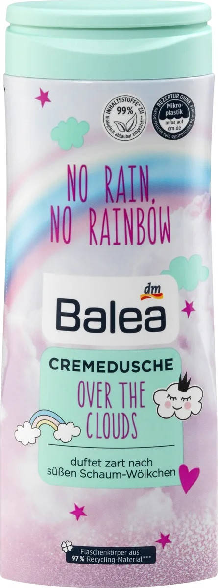 

Balea Cremedusche Over the Clouds Гель для душа с ароматом лимона и ванили 300 мл