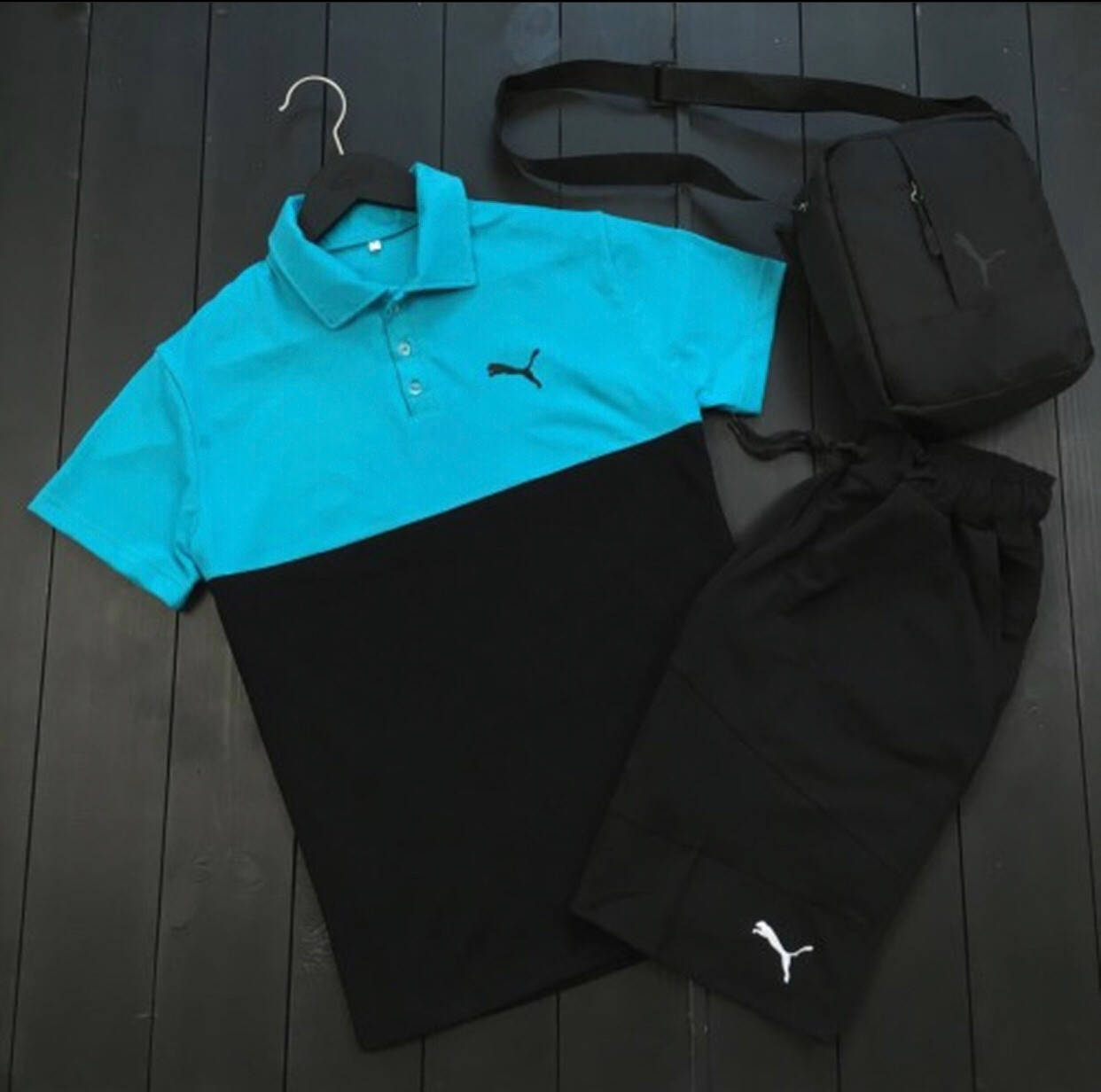 

Летние комплекты шорты и футболка Puma Пума. Puma шорты и футболка Polo Поло