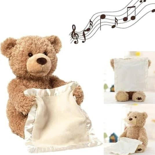 

Детская интерактивная игрушка Мишка Peekaboo Bear, Коричневый