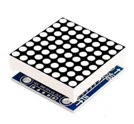 

Матричный модуль 8х8 на MAX7219 для Arduino, зелёный